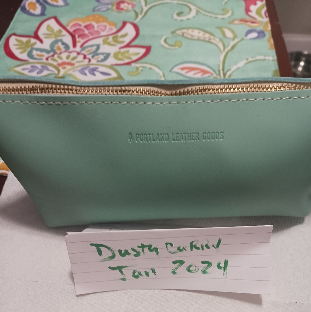 Portland Leather Goods Utility Bag 🦄 Mint Color 🦄  BNNU